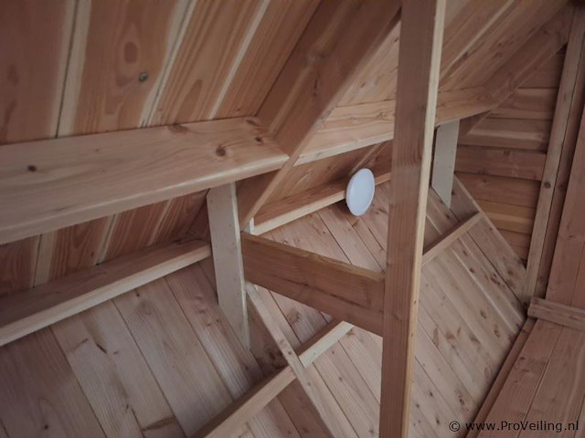 Tuinhuis (douglas) met zadeldak - 400x200cm - afbeelding 7 van  12