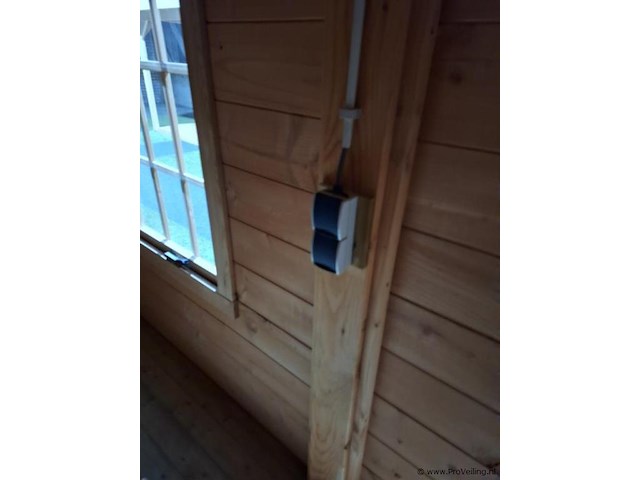 Tuinhuis (douglas) met zadeldak - 400x200cm - afbeelding 9 van  12