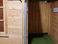 Tuinhuis (douglas) met zadeldak - 400x200cm - afbeelding 4 van  14