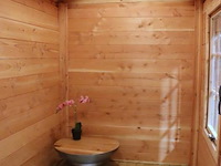 Tuinhuis (douglas) met zadeldak - 400x200cm - afbeelding 10 van  14