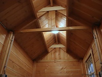 Tuinhuis (douglas) met zadeldak - 400x200cm - afbeelding 11 van  14