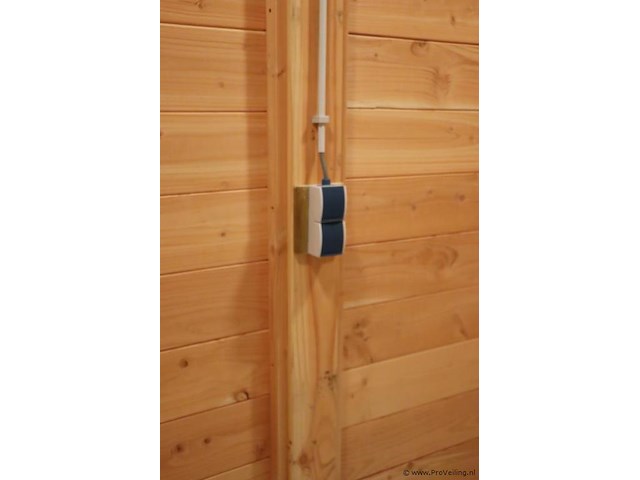 Tuinhuis (douglas) met zadeldak - 400x200cm - afbeelding 12 van  14