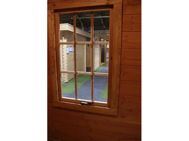Tuinhuis (douglas) met zadeldak - 400x200cm - afbeelding 13 van  14