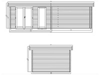 Tuinhuis isaac 8.50 x 4.28 m - afbeelding 3 van  3