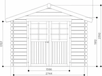 Tuinhuis lannion - afbeelding 2 van  3