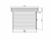Tuinhuis malmo - afbeelding 3 van  3