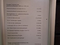 Tuinhuis met glazen schuifwanden - 500x300cm - afbeelding 2 van  12