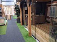 Tuinhuis met glazen schuifwanden - 500x300cm - afbeelding 8 van  12