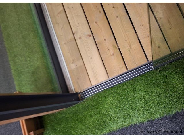 Tuinhuis met glazen schuifwanden - 500x300cm - afbeelding 11 van  12