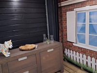 Tuinhuis met glazen schuifwanden - 540x320x247 cm - afbeelding 9 van  12