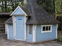 Tuinhuis met ingebouwde sauna (80–90°c)
