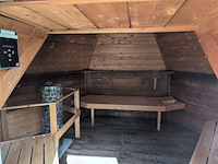 Tuinhuis met ingebouwde sauna (80–90°c) - afbeelding 8 van  11