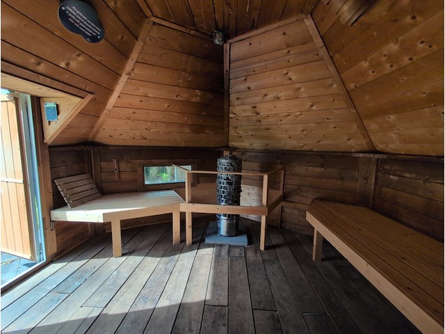 Tuinhuis met ingebouwde sauna (80–90°c) - afbeelding 9 van  11