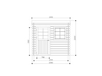 Tuinhuis nevers - afbeelding 2 van  4