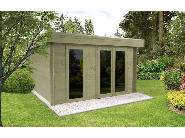 Tuinhuis noam 4,18 x 2,98 m - afbeelding 2 van  3