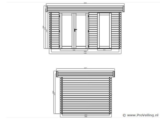 Tuinhuis noam - afbeelding 2 van  2