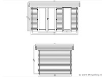 Tuinhuis noam - afbeelding 2 van  2
