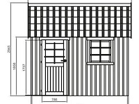 Tuinhuis oleron - afbeelding 2 van  3