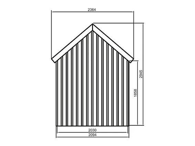 Tuinhuis oleron - afbeelding 3 van  3