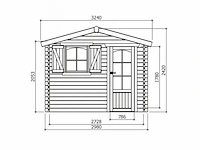 Tuinhuis, servoz - afbeelding 3 van  4