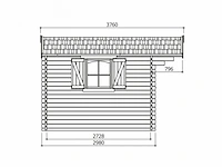 Tuinhuis, servoz - afbeelding 4 van  4