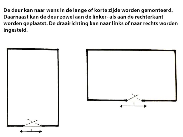 Tuinhuis triple-profiel 295x295x240 cm - afbeelding 6 van  12