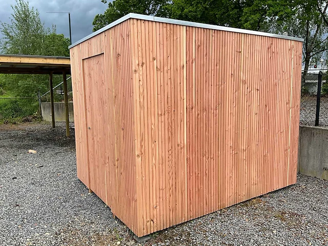 Tuinhuis triple-profiel 295x295x240 cm - afbeelding 9 van  12