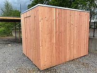 Tuinhuis triple-profiel 295x395x240 cm - afbeelding 6 van  9