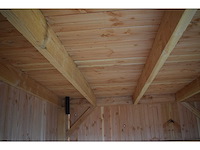 Tuinhuis triple-profiel met overkapping 400x600x240 cm - afbeelding 2 van  14