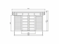 Tuinhuis venezia - afbeelding 2 van  3