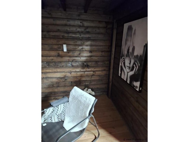 Tuinhuis (vuren) met veranda - 600x240cm - afbeelding 7 van  10