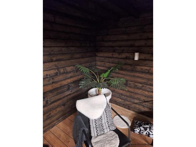 Tuinhuis (vuren) met veranda - 600x240cm - afbeelding 9 van  10