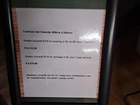 Tuinhuis (vuren) met veranda - 600x240cm - afbeelding 2 van  22