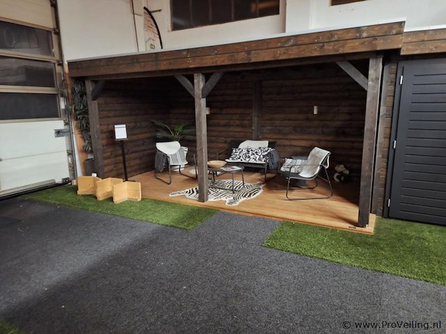 Tuinhuis (vuren) met veranda - 600x240cm - afbeelding 16 van  22