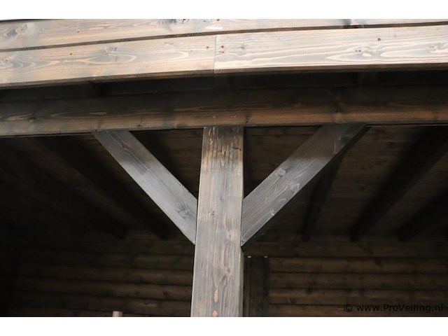 Tuinhuis (vuren) met veranda - 600x240cm - afbeelding 11 van  20