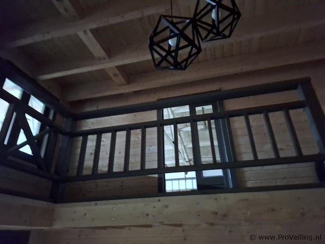 Tuinhuis (vuren) met woongedeelte en garage - 850x540x495 cm - afbeelding 3 van  14