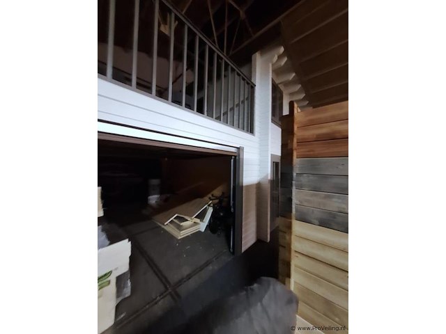 Tuinhuis (vuren) met woongedeelte en garage - 850x540x495 cm - afbeelding 8 van  14