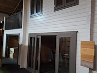 Tuinhuis (vuren) met woongedeelte en garage - 850x540x495 cm - afbeelding 11 van  14