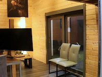 Tuinhuis (vuren) met woongedeelte en garage - 850x540x495 cm - afbeelding 3 van  39