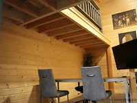 Tuinhuis (vuren) met woongedeelte en garage - 850x540x495 cm - afbeelding 4 van  39