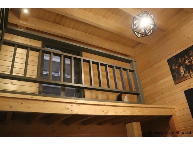 Tuinhuis (vuren) met woongedeelte en garage - 850x540x495 cm - afbeelding 5 van  39