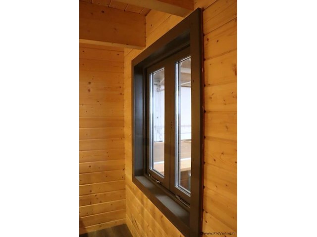 Tuinhuis (vuren) met woongedeelte en garage - 850x540x495 cm - afbeelding 14 van  39