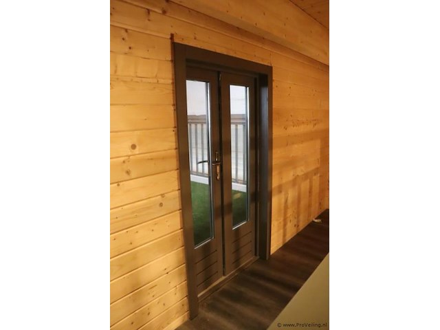 Tuinhuis (vuren) met woongedeelte en garage - 850x540x495 cm - afbeelding 20 van  39