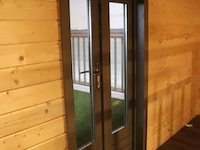 Tuinhuis (vuren) met woongedeelte en garage - 850x540x495 cm - afbeelding 20 van  39