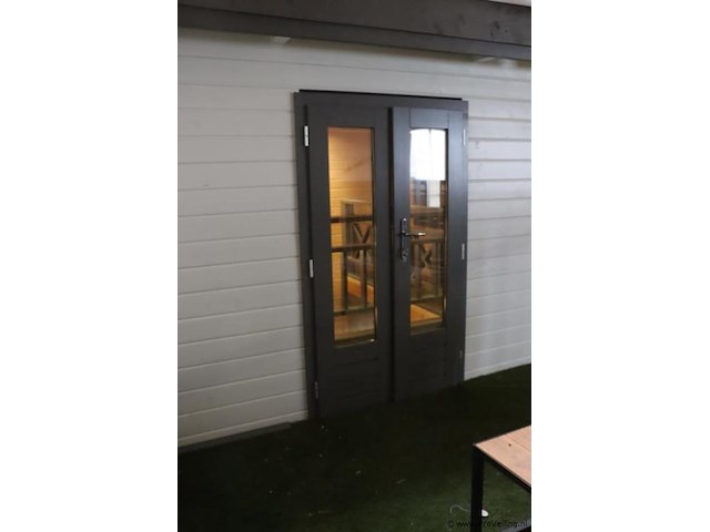 Tuinhuis (vuren) met woongedeelte en garage - 850x540x495 cm - afbeelding 21 van  39