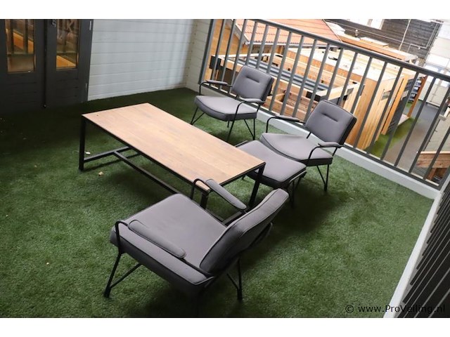 Tuinhuis (vuren) met woongedeelte en garage - 850x540x495 cm - afbeelding 24 van  39