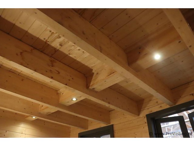 Tuinhuis (vuren) met woongedeelte en garage - 850x540x495 cm - afbeelding 27 van  39