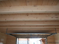 Tuinhuis (vuren) met woongedeelte en garage - 850x540x495 cm - afbeelding 31 van  39