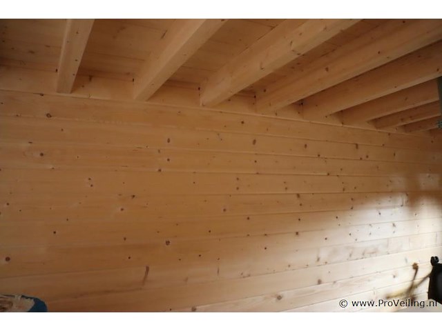 Tuinhuis (vuren) met woongedeelte en garage - 850x540x495 cm - afbeelding 32 van  39