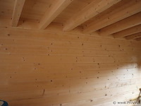 Tuinhuis (vuren) met woongedeelte en garage - 850x540x495 cm - afbeelding 32 van  39